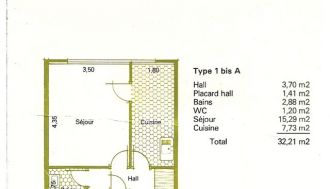 Vente appartement f1 à Lomme - Ref.V6440 - Image 1