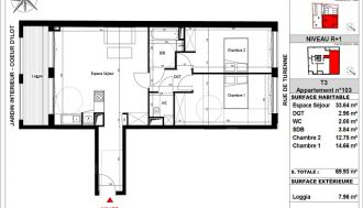 Vente appartement f1 à Lille - Ref.V6635 - Image 1